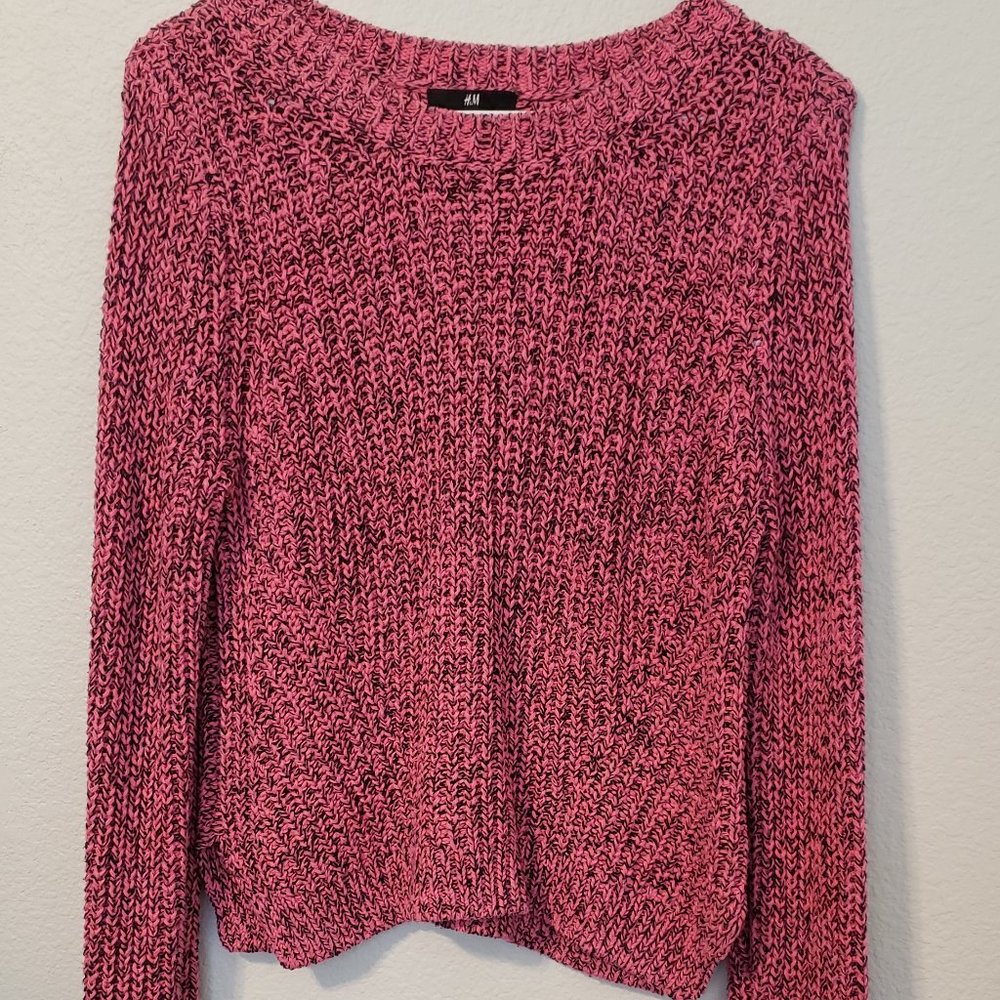 Pink sweater